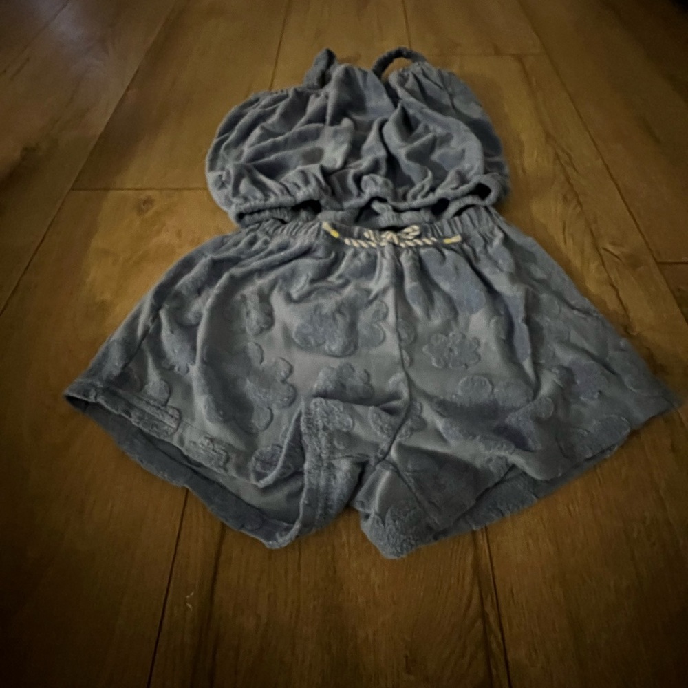 Vince Camuto Blue High Waist Matching Set